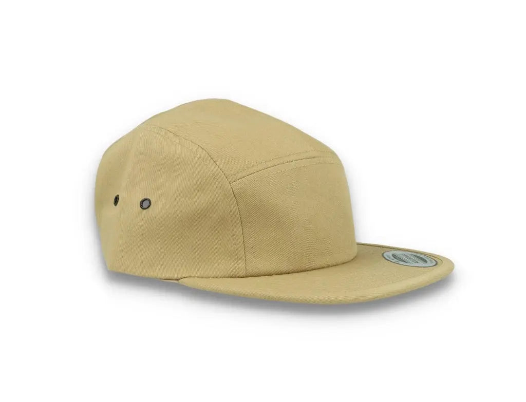 Khaki 5-Panel Classic Jockey Cap - Yupoong 7005 - LOKK