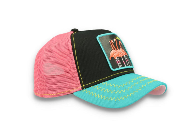 Goorin Trucker Cap Flamingoals Black - LOKK