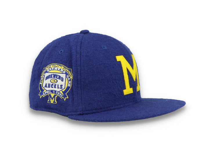 59FIFTY Wool Milwaukee Brewers Blue/Yellow - LOKK