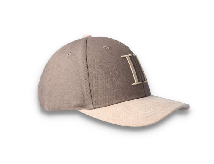 Baseball Cap Suede II Caribou Brown/Oyster Grey - LOKK