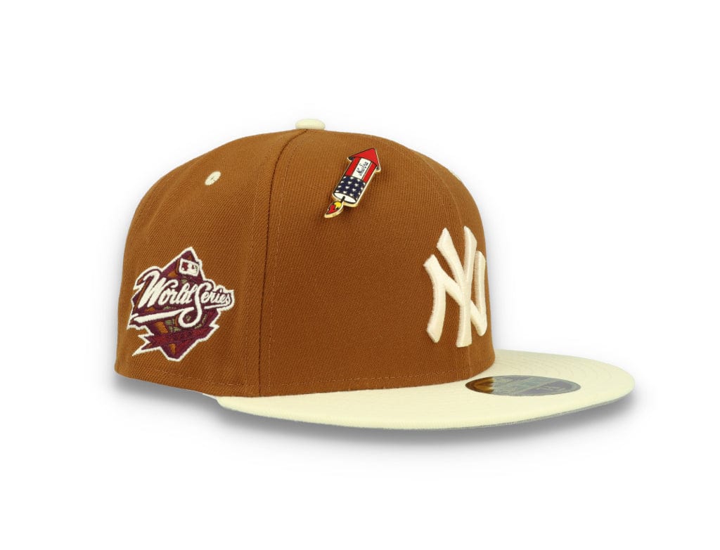 59FIFTY MLB World Series Trail Mix New York Yankees Rust/White - LOKK