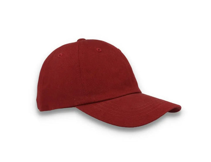 Maroon Dad Cap Low Profile Cotton Twill - Yupoong 6245CM - LOKK