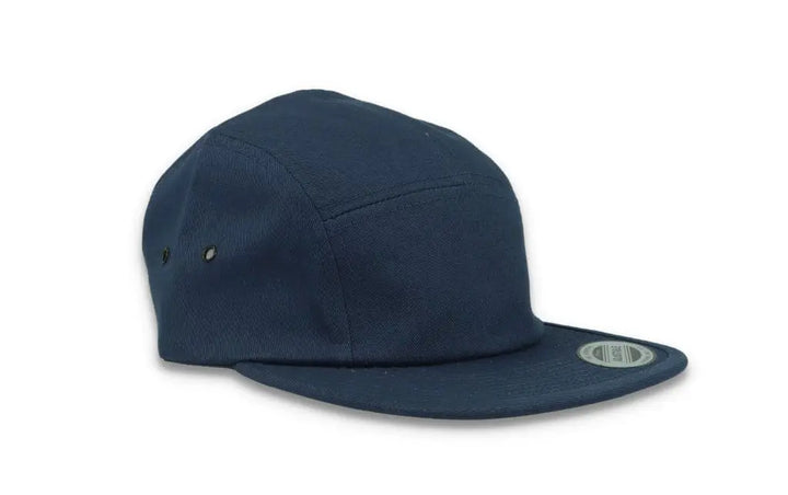 Navy 5-Panel Classic Jockey Cap - Yupoong 7005 - LOKK