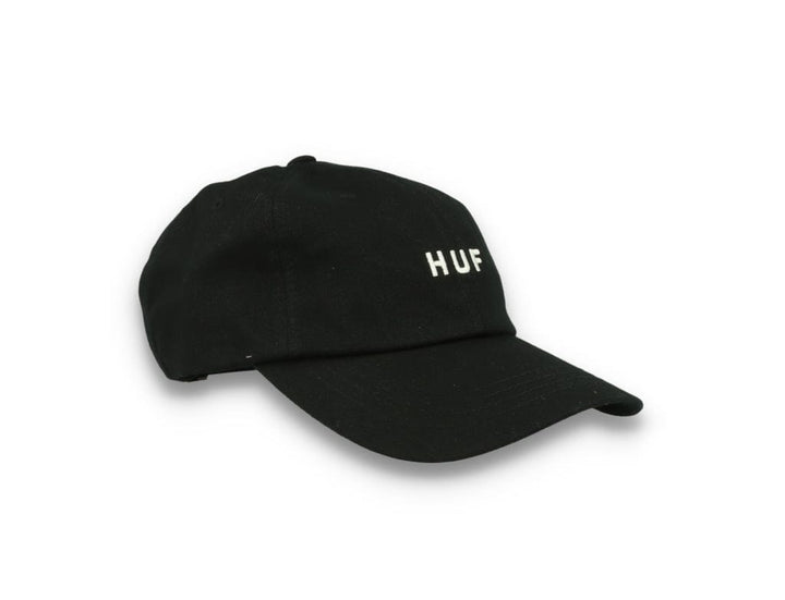 Huf Set Og Cv 6 Panel Hat Black - LOKK