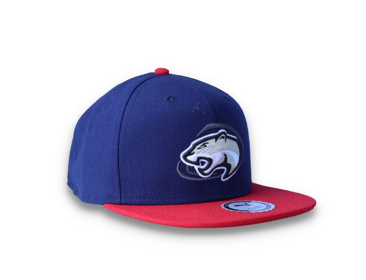 Snapback Cap Hometown Heroes Basketball Peacoat/Puma Red - LOKK
