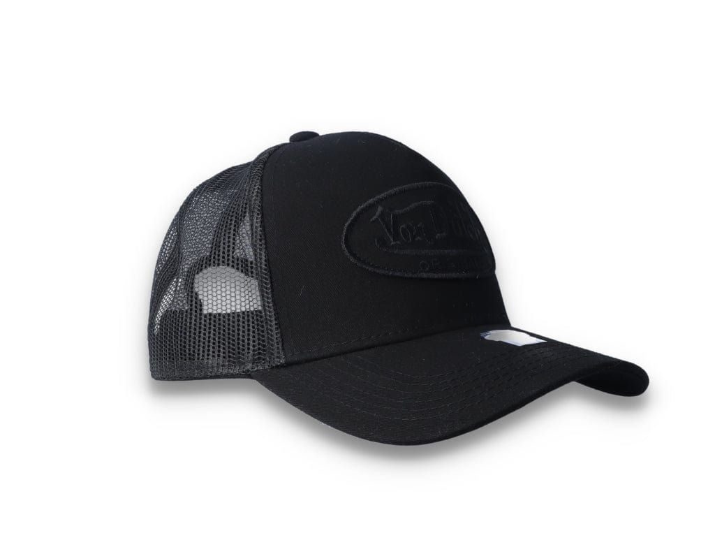 Von Dutch Trucker Cap Boston Black/Black - LOKK