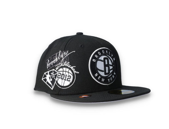 59FIFTY Brooklyn Nets NBA Back Half - LOKK