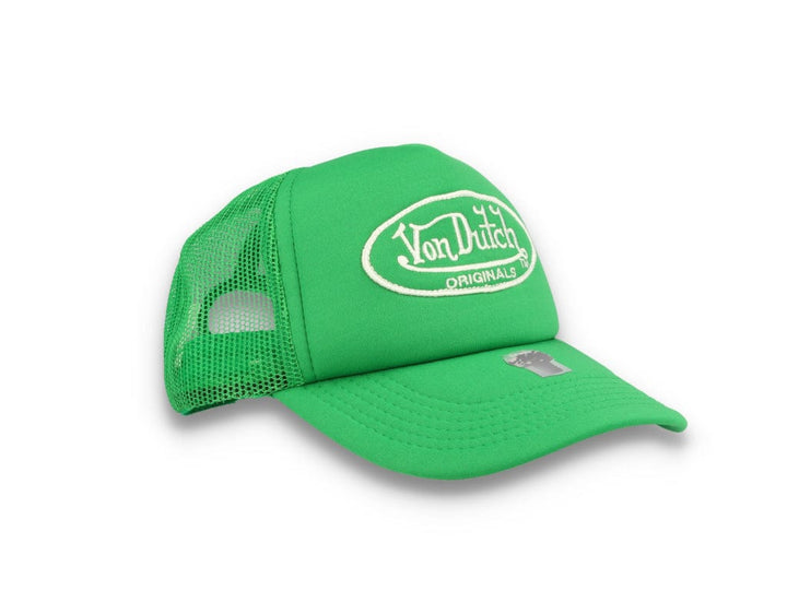 Von Dutch Trucker Cap Tampa Foam Green/Green - LOKK