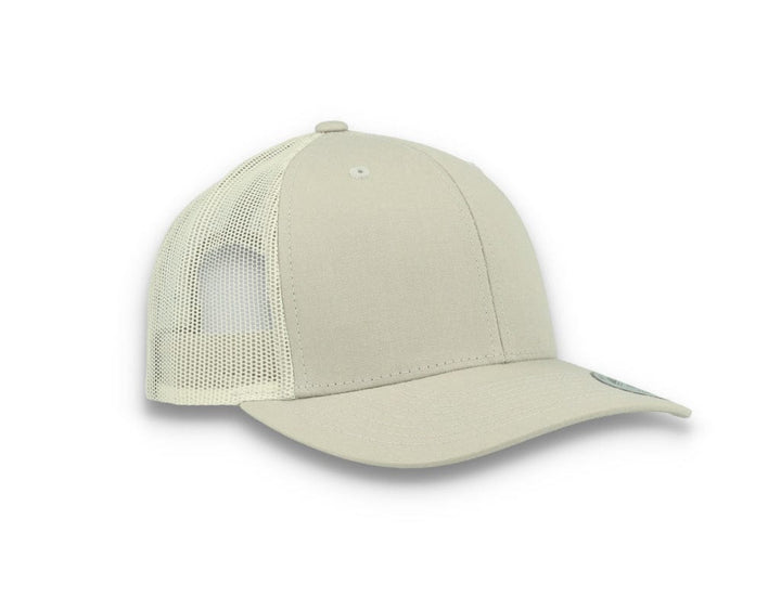 Silver Grey Trucker Cap Retro - Yupoong 6606 - LOKK