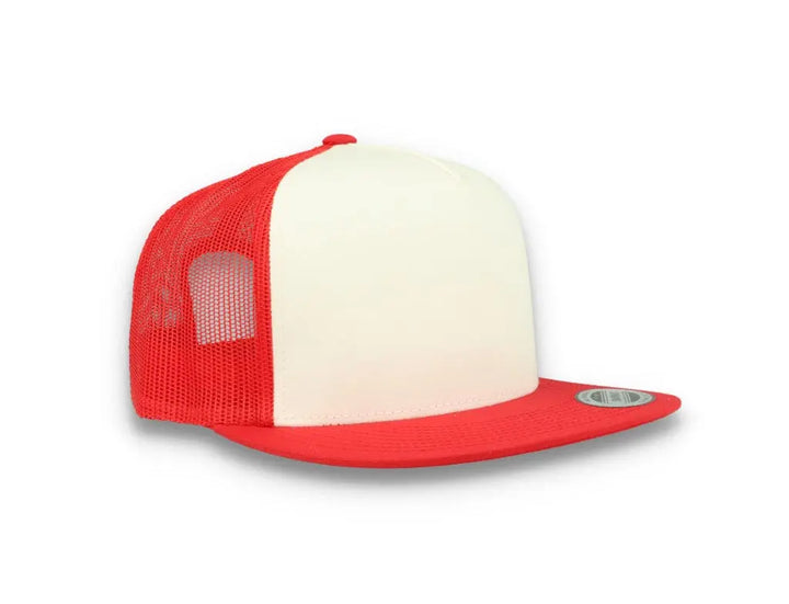 Classic Trucker Cap Red/White/Red - Yupoong 6006 - LOKK