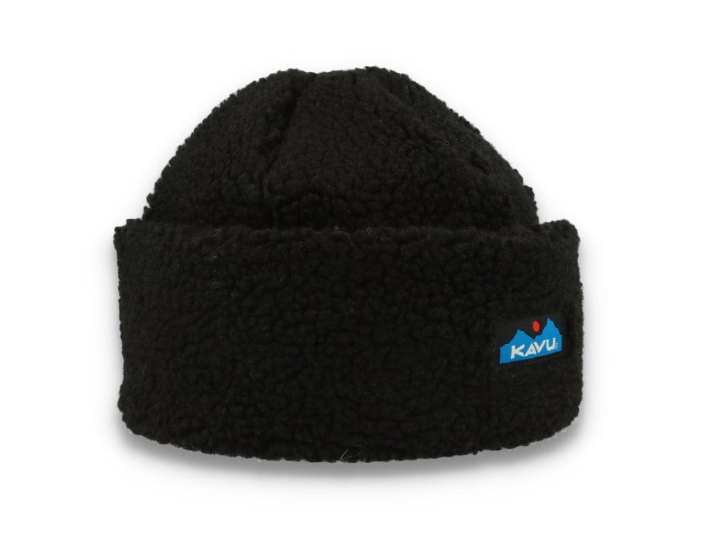 Beanie Fur Ball Black Smoke - LOKK