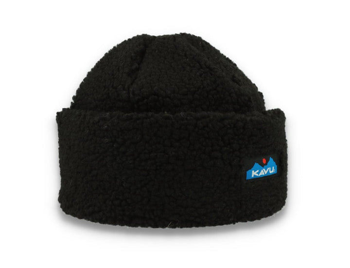 Beanie Fur Ball Black Smoke - LOKK