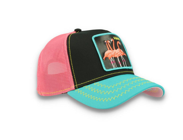 Goorin Trucker Cap Flamingoals Black - LOKK