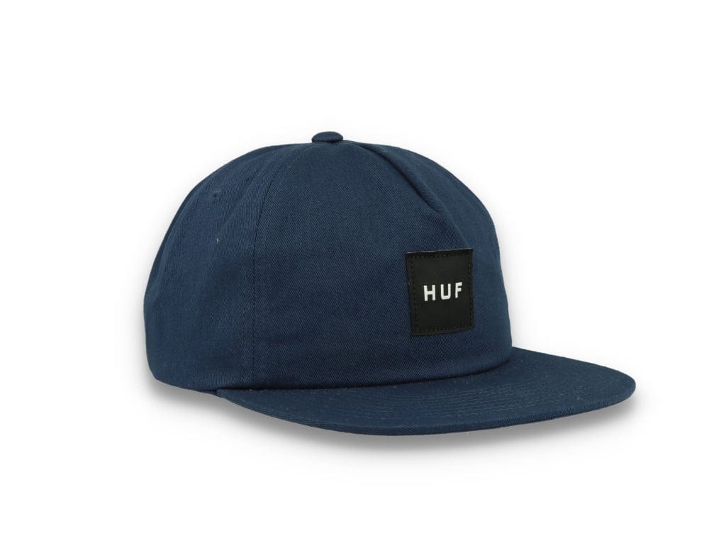 Cap Snapback Essential Unstructured Box Indigo Blue