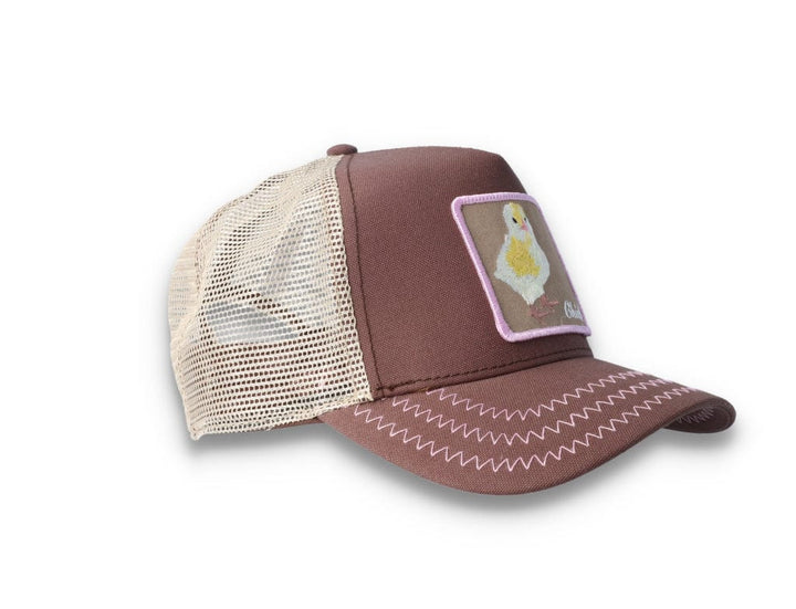 Goorin Trucker Cap Chicky Boom Brown - LOKK