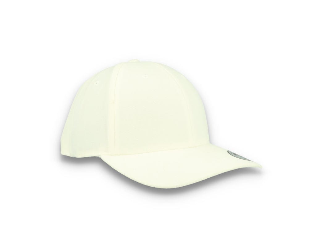 Premium Curved Visor Cap Snapback White - Yupoong 6789M - LOKK