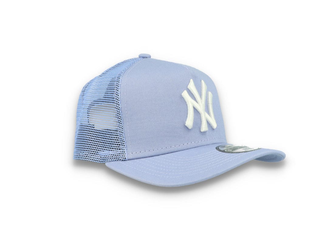 Kids Trucker Cap Tonal Mesh NY Yankees Light Purple - LOKK