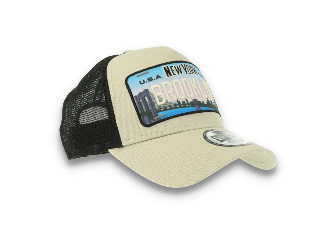 License Plate Trucker New Era  Stone - LOKK