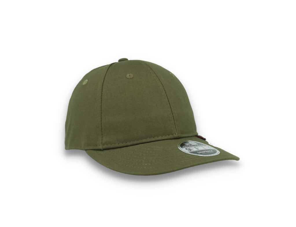 9FIFTY Retro Crown Ventile Olive Green - LOKK