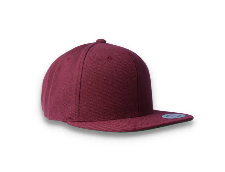 Maroon Snapback Cap - Yupoong 6089M - LOKK