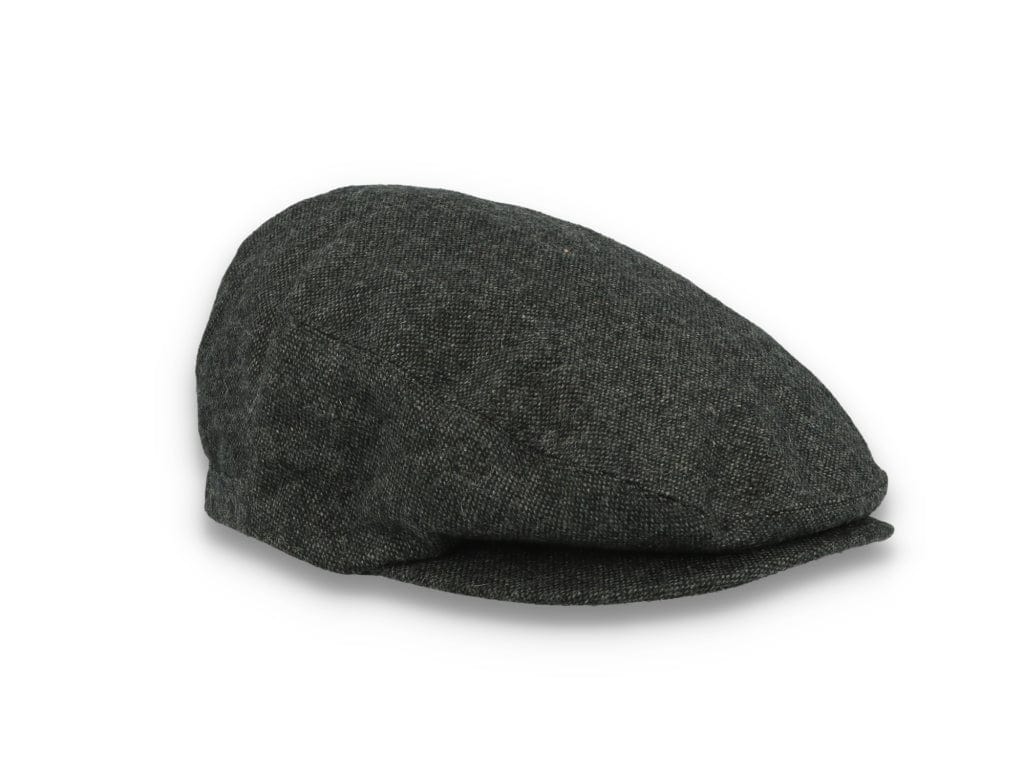 Barbour Barlow Flat Cap Dark Grey - LOKK