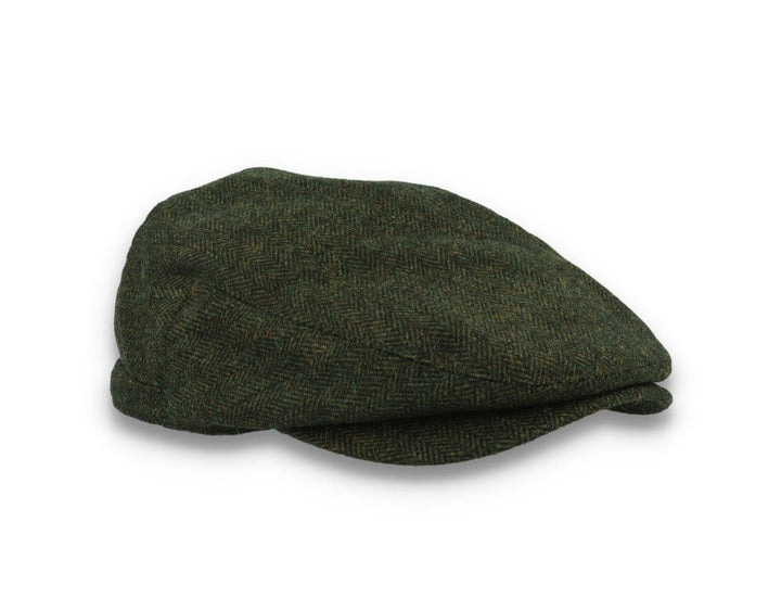 Barbour Barlow Flat Cap Olive - LOKK
