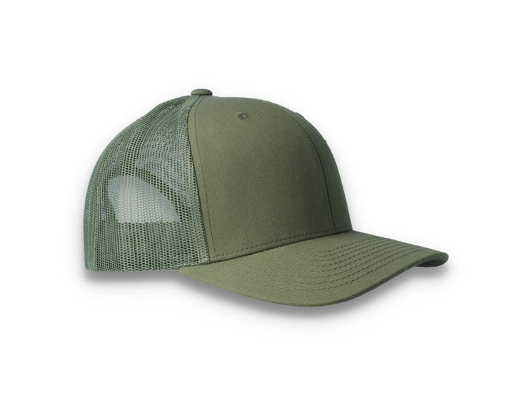 Green Trucker Cap Retro - Yupoong 6606 - LOKK
