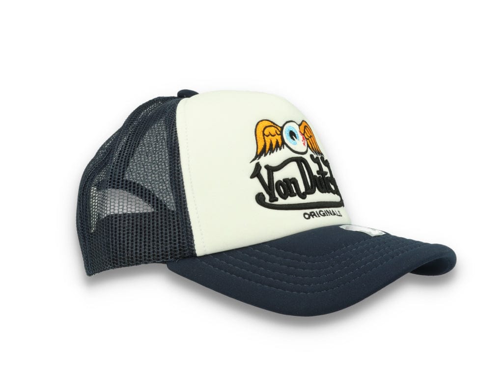 Von Dutch Trucker Cap Baker White/Navy - LOKK