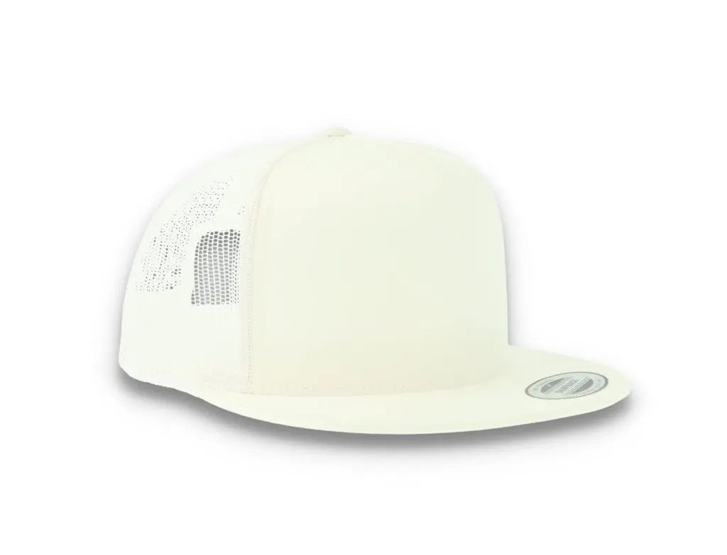 Classic Trucker Cap White/White - Yupoong 6006 - LOKK
