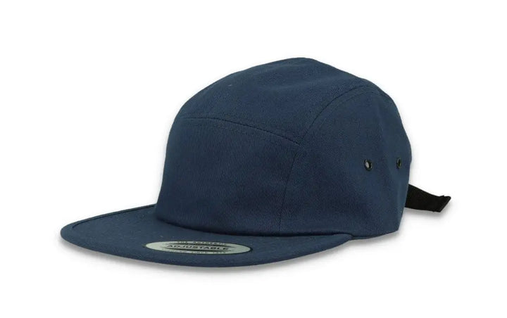 Navy 5-Panel Classic Jockey Cap - Yupoong 7005 - LOKK