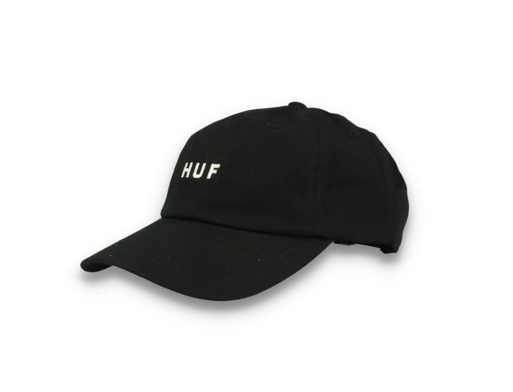 Huf Set Og Cv 6 Panel Hat Black - LOKK