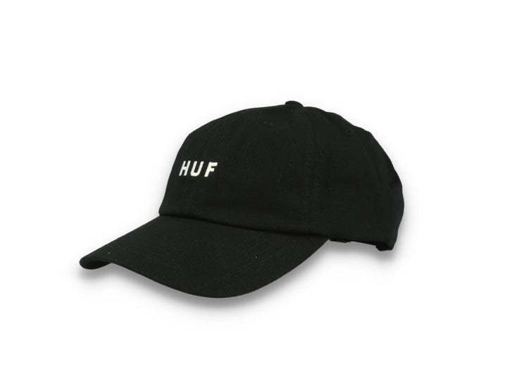 Huf Set Og Cv 6 Panel Hat Black - LOKK