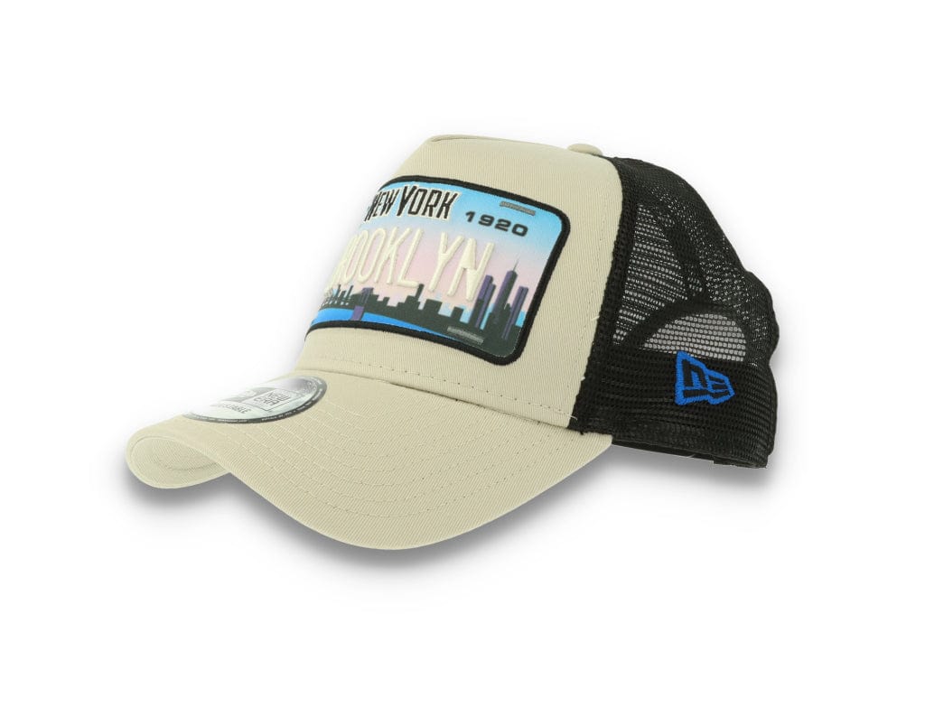 License Plate Trucker New Era  Stone - LOKK
