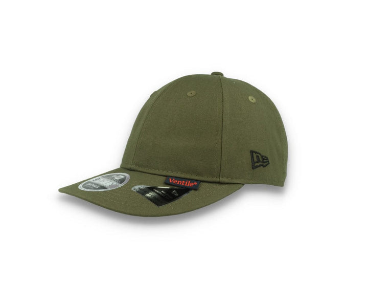 9FIFTY Retro Crown Ventile Olive Green - LOKK