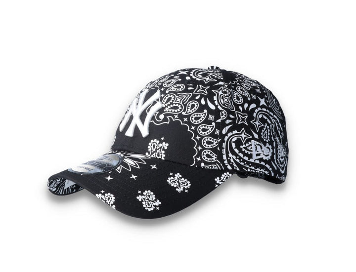 Cap NY Yankees Black Paisley Print 9FORTY - LOKK
