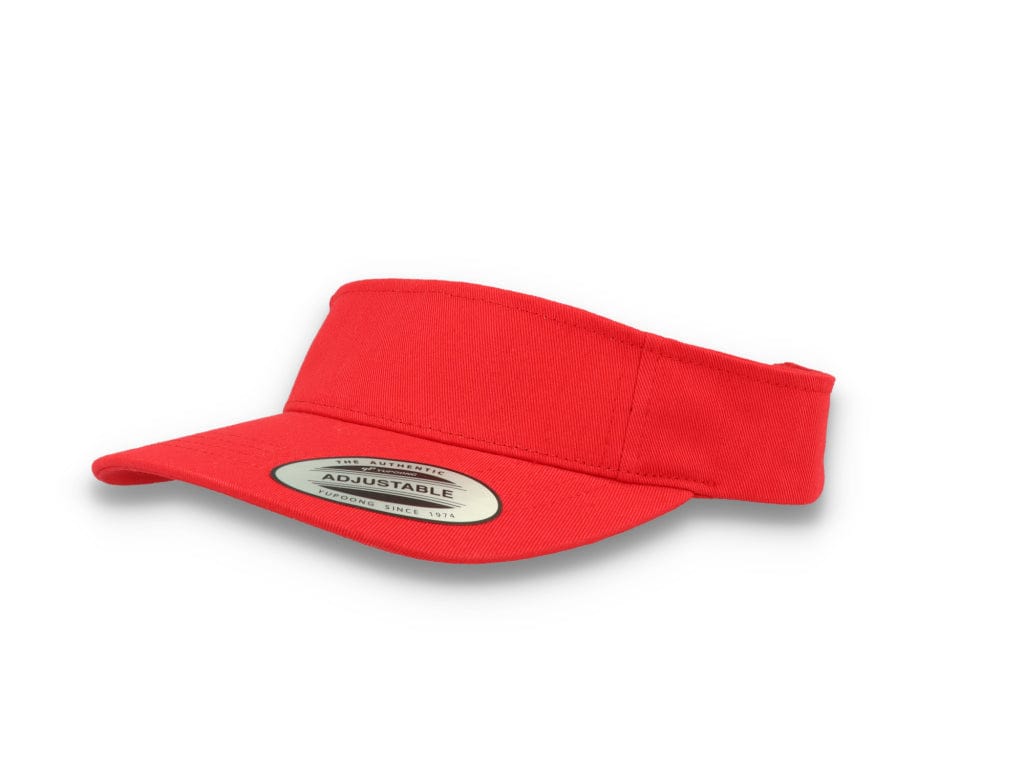 Sun Visor Curved Red - Yupoong 8888 - LOKK