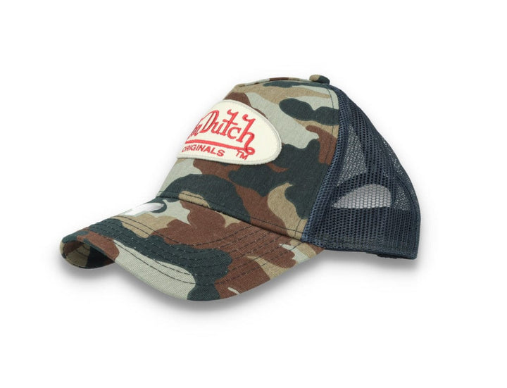 Von Dutch Trucker Cap Boston Camo/Navy - LOKK
