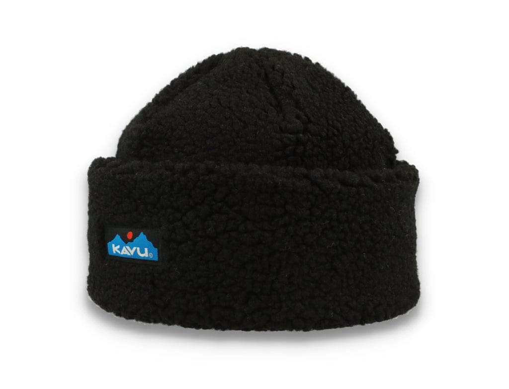 Beanie Fur Ball Black Smoke - LOKK