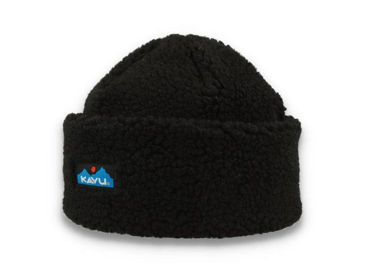 Beanie Fur Ball Black Smoke - LOKK
