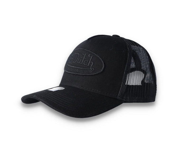Von Dutch Trucker Cap Boston Black/Black - LOKK