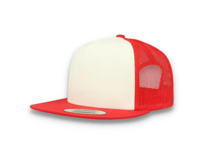 Classic Trucker Cap Red/White/Red - Yupoong 6006 - LOKK