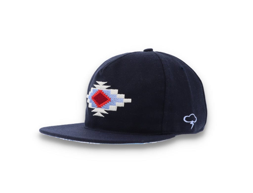 The Ampal Creative Chimayo Wool Navy - LOKK
