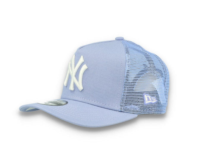 Kids Trucker Cap Tonal Mesh NY Yankees Light Purple - LOKK