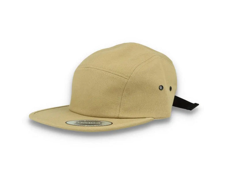 Khaki 5-Panel Classic Jockey Cap - Yupoong 7005 - LOKK