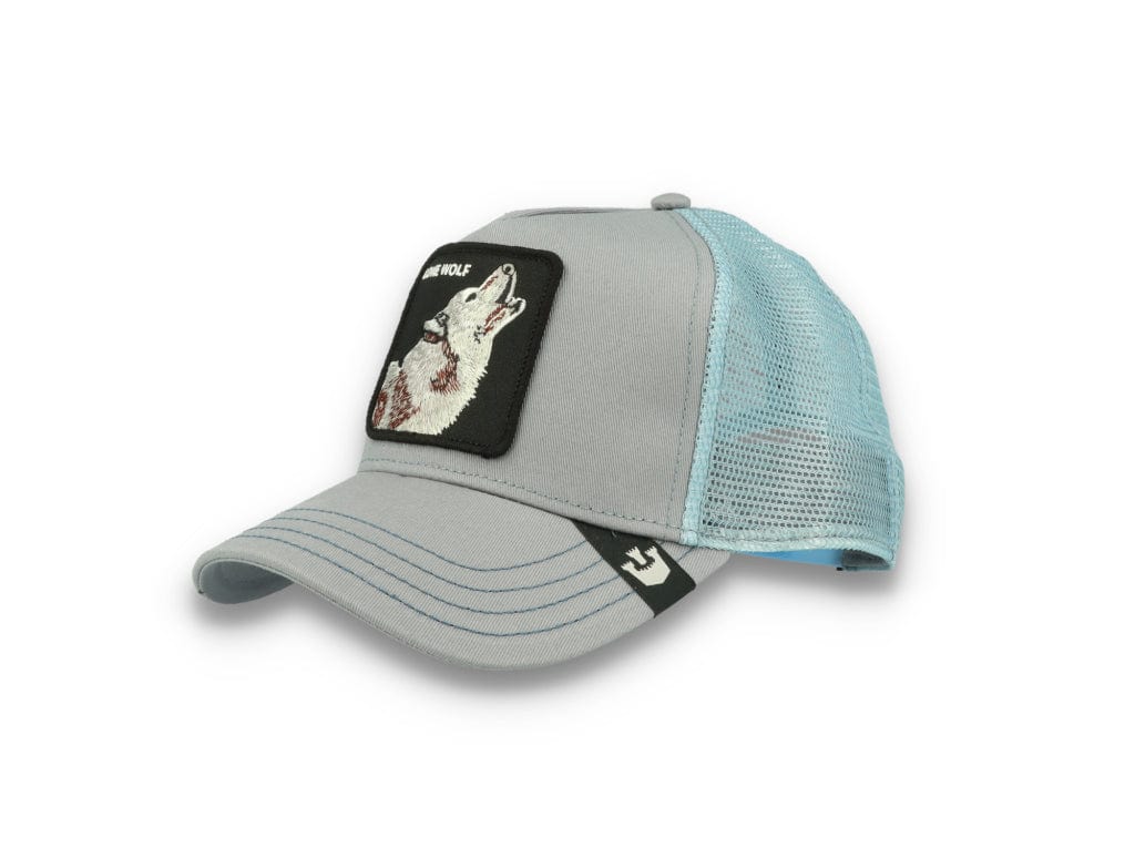 Goorin Trucker Cap  The Lone Wolf Grey