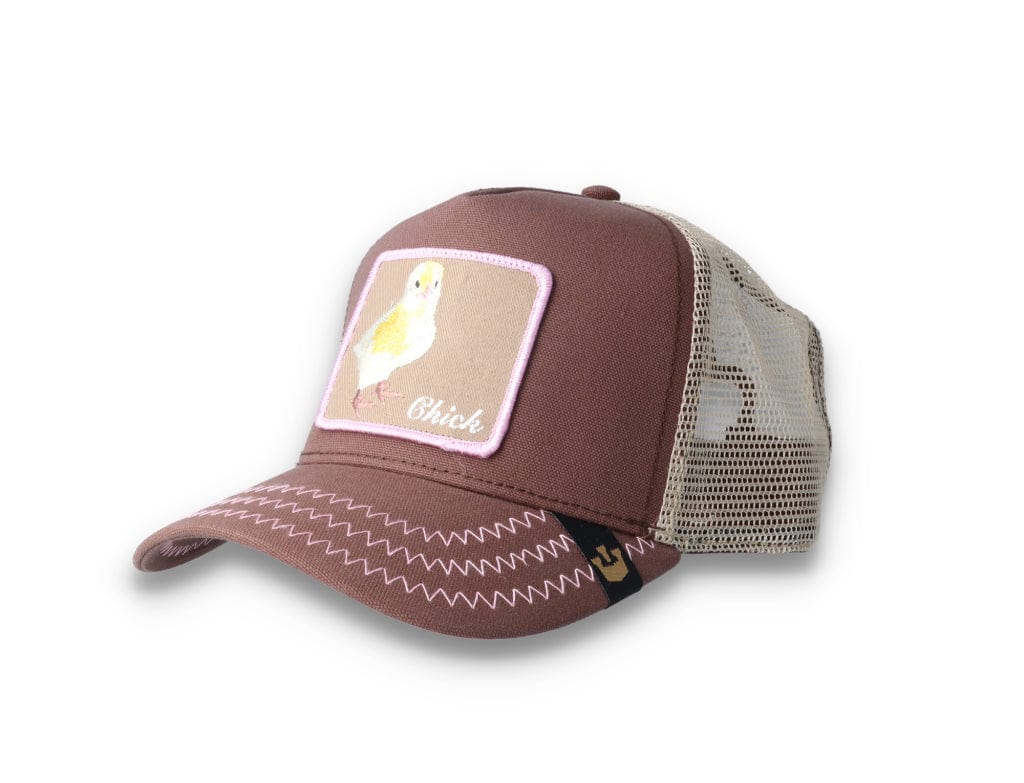 Goorin Trucker Cap Chicky Boom Brown