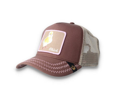 Goorin Trucker Cap Chicky Boom Brown