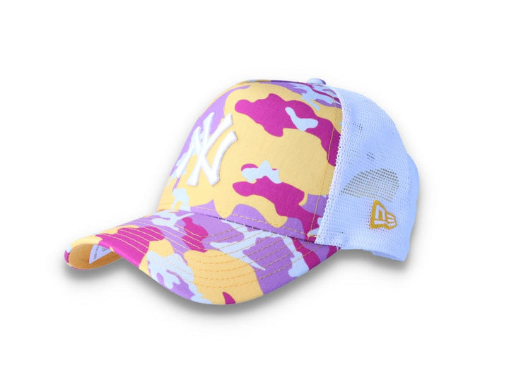 Trucker Cap Camo Pack NY Yankees Pink/Purple/Orange - LOKK