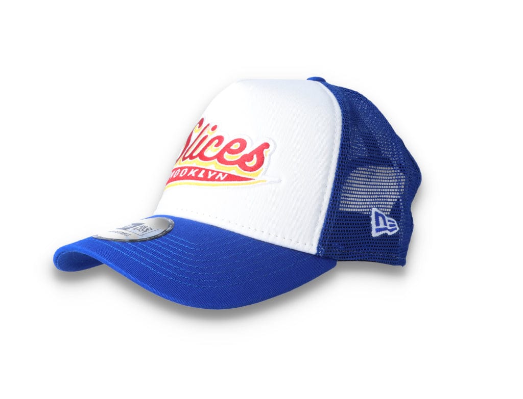 Trucker Cap Blue Minor League Brooklun Cyclones 9FORTY A-Frame Trucker - LOKK