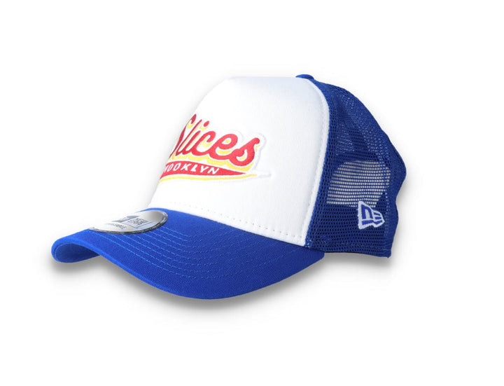 Trucker Cap Blue Minor League Brooklun Cyclones 9FORTY A-Frame Trucker - LOKK